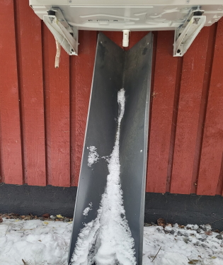 Sokkelia suojaava levy