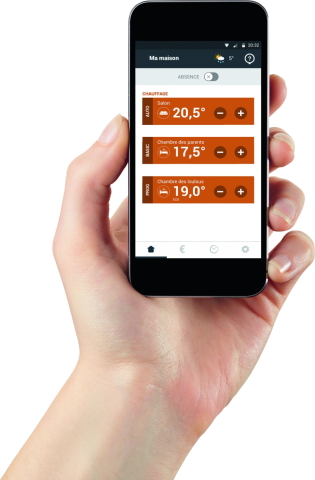 Cozytouch ohjain Atlantic vesi-ilmalämpöpumppu